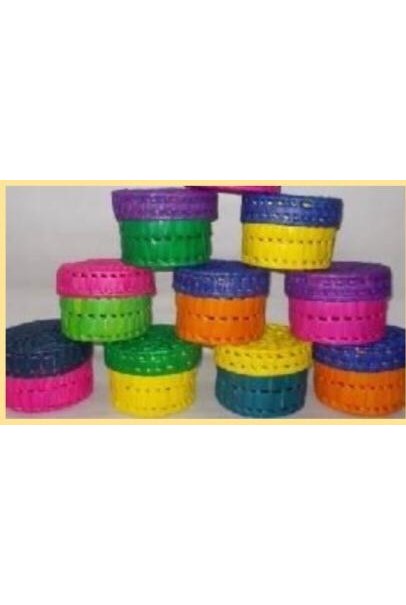 Bamboo Round Small Box